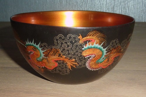 Bol laqué bowl fuzhou lacquer - bowl,