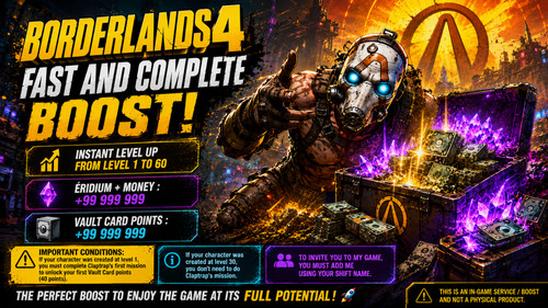 Borderlands insane boost - borderlands, 4