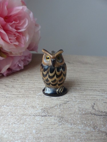 Figurine miniature hibou - figurine,