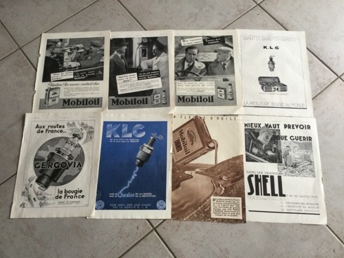 Lot publicités relatives - 8,