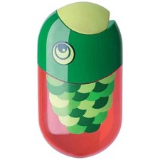 [183525] Faber-Castell Taille crayon 2 trous Design Poisson avec gomme intégrée