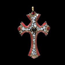 Pendentif croix Tibatan New