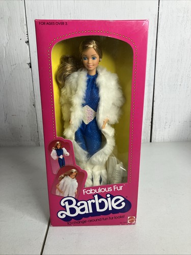1983 fabulous fur barbie - 1983,