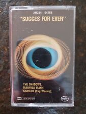 K7 Cassette Audio : SUCCES FOR EVER "THE SHADOWS, MANFRES MANN, GENE VINCENT .
