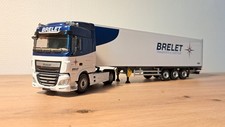 Miniature camion Eligor 1/43 Daf XF Transports Brelet
