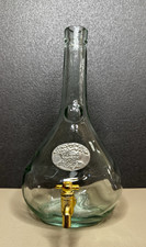 Carafe vintage CUVÉE DE PAPA en verre avec robinet – Idée cadeau originale