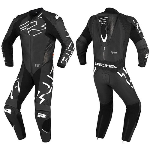 Richa stradale noir blanc - richa, noir/blanc
