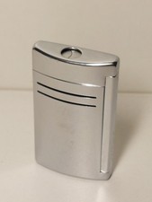 Briquet ST Dupont Maxijet, habillage chrome brillant - video et photos
