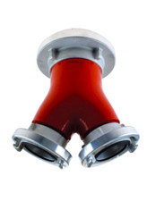 Pièce De Collection Sans Clapet De Retour Storz B-CC Raccord De Pantalon Pompier