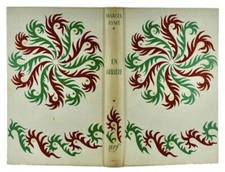 CARTONNAGE NRF gallimard Marcel AYMÉ En arrière PAUL BONET éo 1950 1/ex. n°