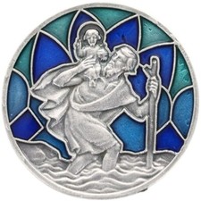 SAINT CHRISTOPHE PLAQUE AUTO