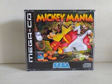 Mickey Mania repro Sega Mega-CD PAL Boîtier + Disque Mega CD