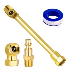 Buse d'air gonfleur pneu double compresseur gonflage kit pour vélos haute quali