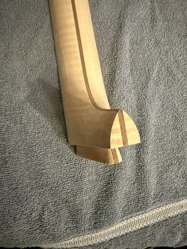 Fret flamed maple - 14,
