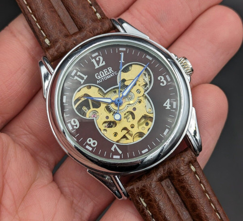 Montre automatique squelette