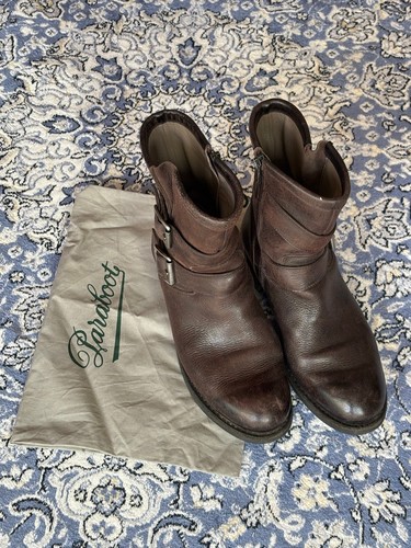 Bottes motardes paraboot femme - bottes,