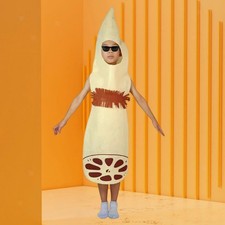 Tenue de cosplay végétale