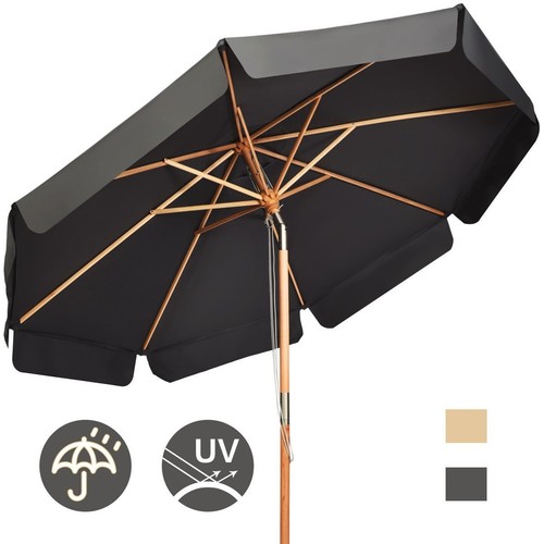 Parasol jardin bois - bois, hêtre
