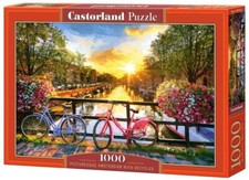 puzzle castorland 1000 piéces amsterdam with bicycles C-104536-2