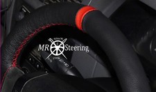 Couvre Volant En Cuir Noir