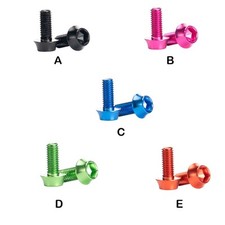 2 pièces en alliage d'aluminium vélo porte-bouteille d'eau vis vélos vis