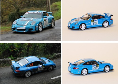 Decals porsche 997 gt3 - decals, 1/43
