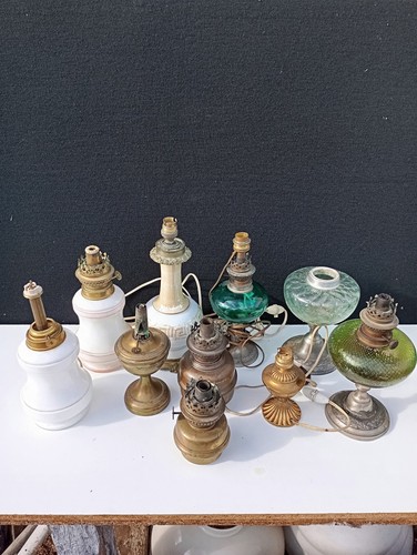 Lot anciennes lampe a - lot, 10