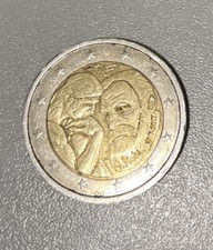 pièce 2 euros 100e Anniversaire De La Mort D’auguste Rodin