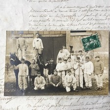 Carte Photo Militaria Soldats