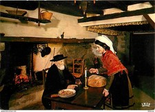 Folklore - Limousin - Soir d'automne à la ferme - CPM - Carte Neuve - Voir Scans