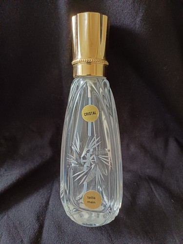 Flacon parfum cristal taillé