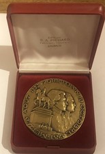 MÉDAILLE EN BRONZE PICHARD LA