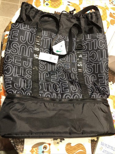 Nwt justice girls logo - nwt,