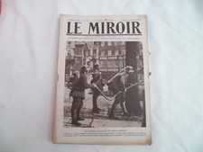 Lot de 21 journaux Le Miroir
