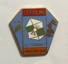 BIG PIN'S LAPEL PIN CERVOLING CERF-VOLANT LE TOUQUET OPALE KITE CLUB KAPWA KCATS
