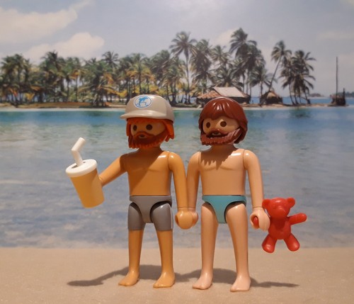 Playmobil adulte couple bear - playmobil,