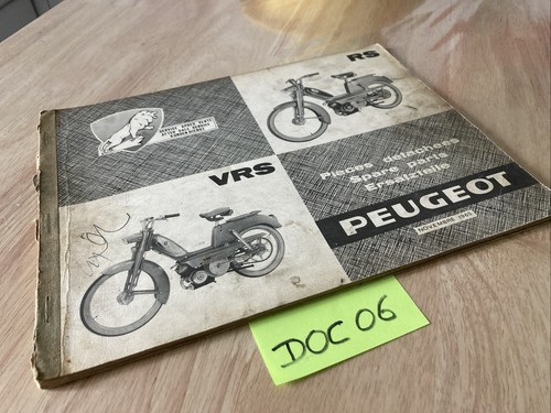 Peugeot parts list - , cyclomoteur