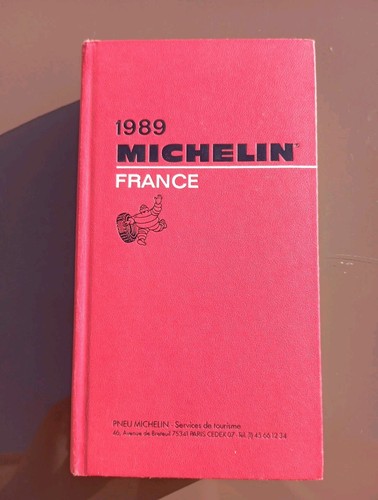Guide michelin année 1989 - 1989,