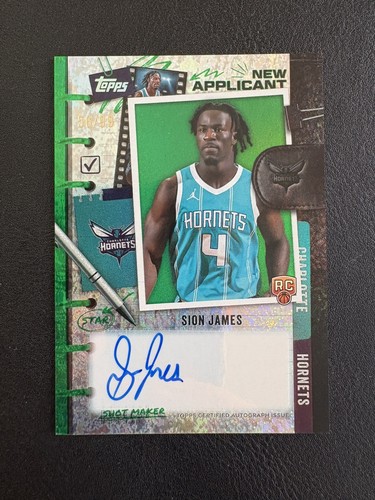 2025 topps sion james - topps,
