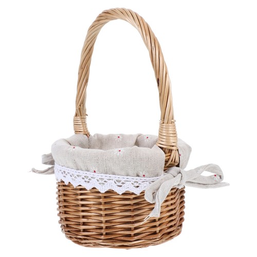 Panier picnic osier rond petit - osier,