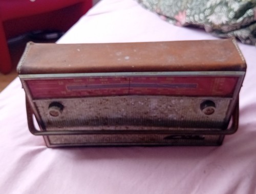 Radio ancienne vinix 1962 cuir - vinix,