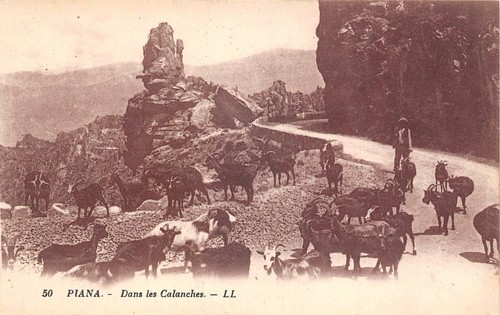 Cpa piana dans les - piana,