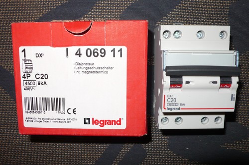 Disjoncteur tetrapolaire 20a - disjoncteur,