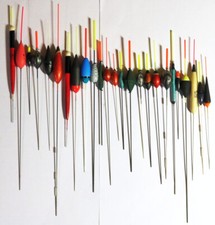 Lot de 25 flotteurs pour la peche au coup 