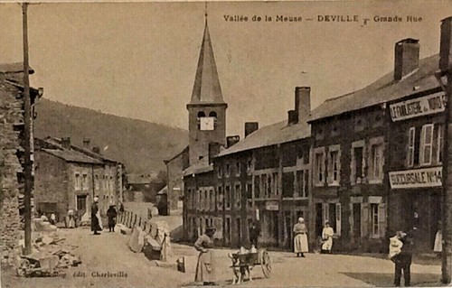 Cpa deville vallée la - vallée, de