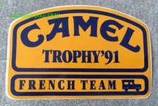 Autocollant CAMEL TROPHY 91