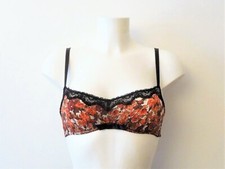 ? Soutien Gorge/ Brassière à Armatures Marron Orangé Noir-Taille 85B- Neuf-Etam