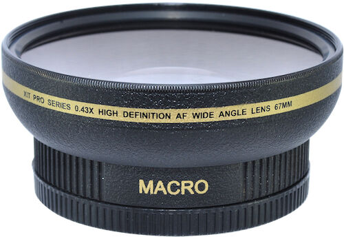 Wide angle lens - angle, lens+
