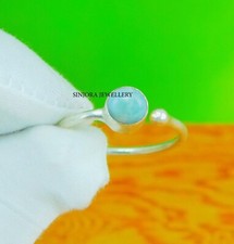 Bague cadeau Larimar pierre