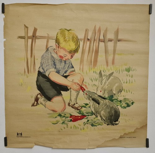 Enfant les lapins - et,